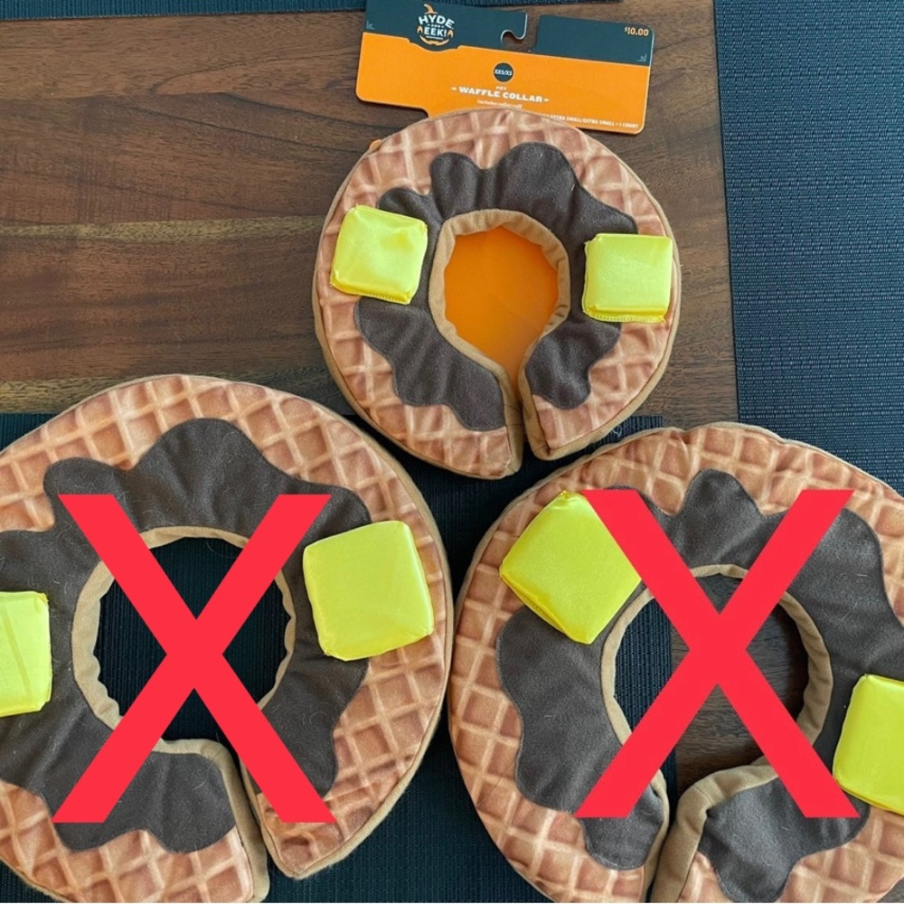 Dog Halloween Costume Waffles